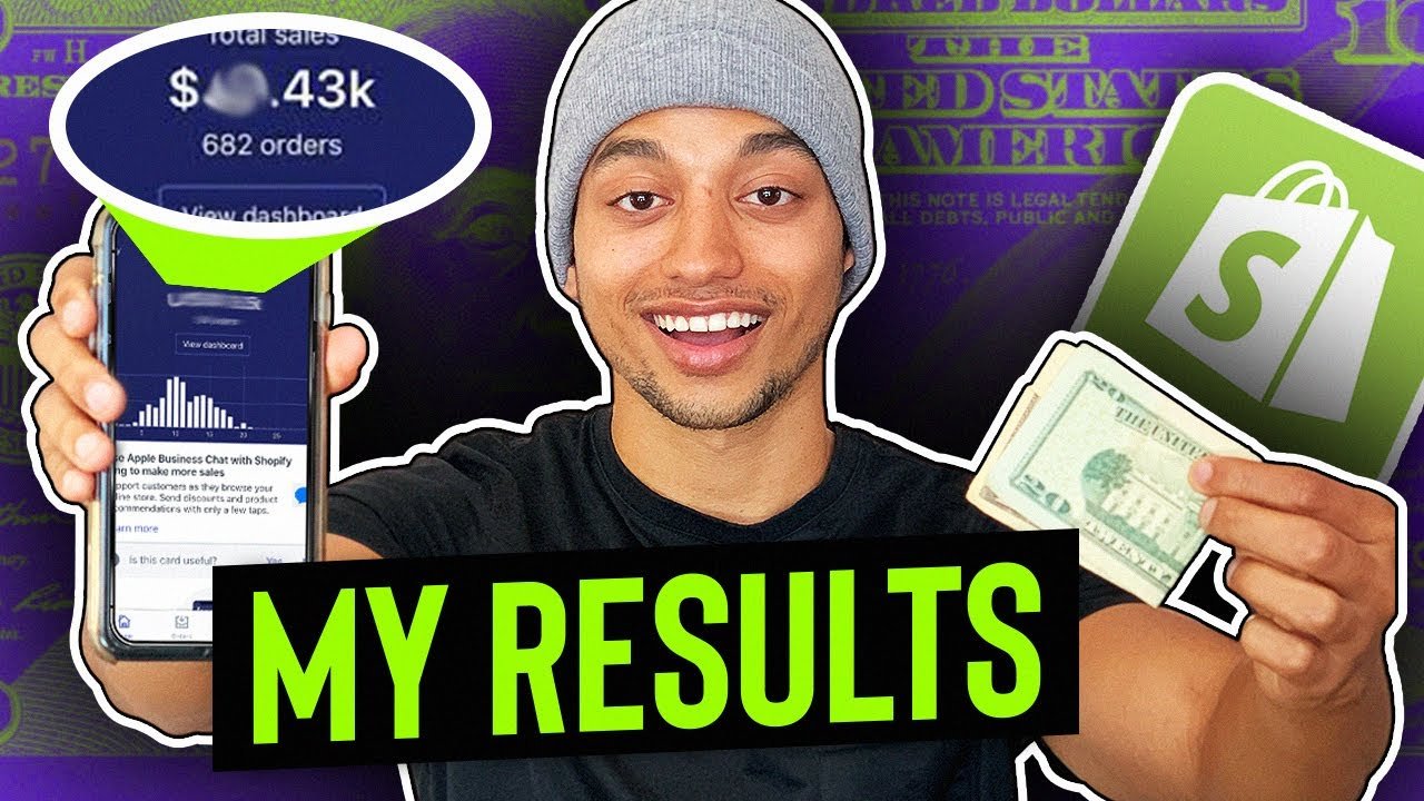 I Started A Dropshipping Business With $100 (Insane Results)